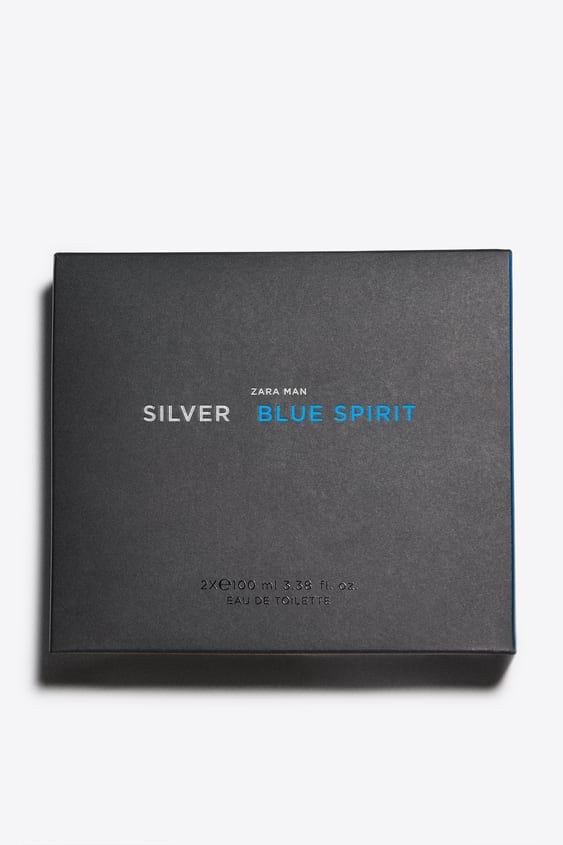 Zara Silver + Blue Spirit - 2 x 100ml
